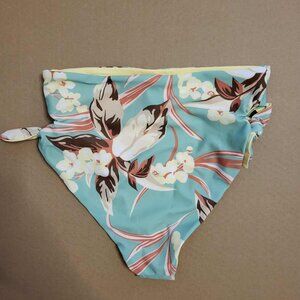 NWT L-Space Women's Small Bikini Bummin Bottom Floral Multicolor